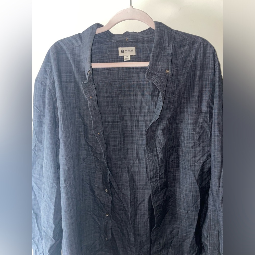Haggar button up